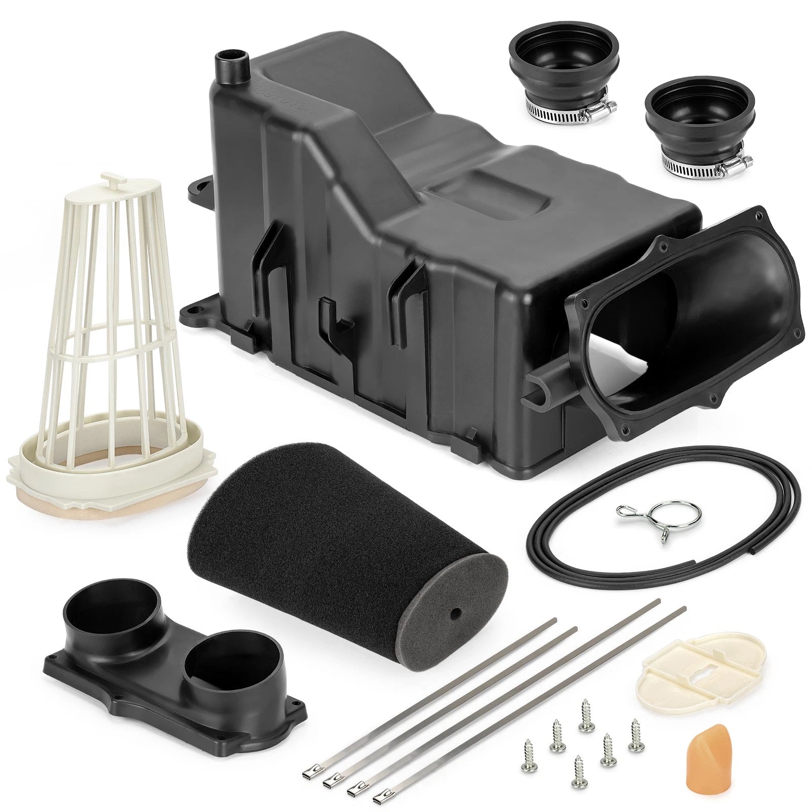Air Filter Box Case & Boots Kit for Yamaha YFZ350 Banshee 350 (1987–2006)