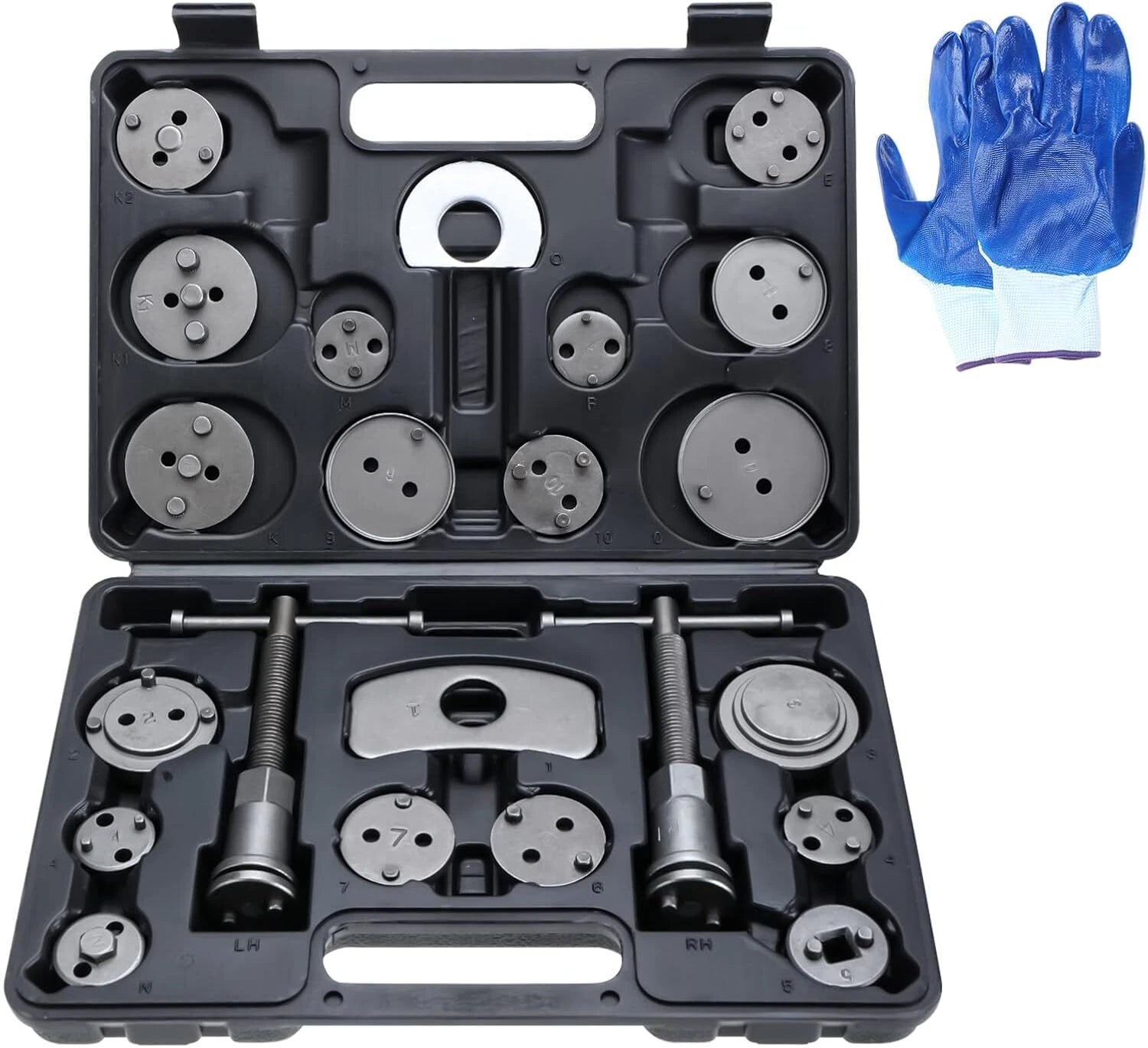 24pcs Brake Caliper Compressor Tool Kit for Universal Vehicles