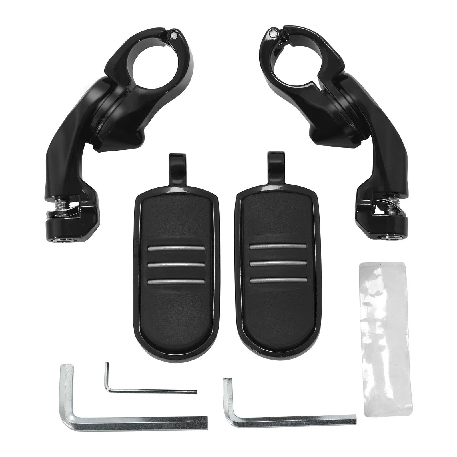 1.25" Short Angled Highway Pegs for Harley