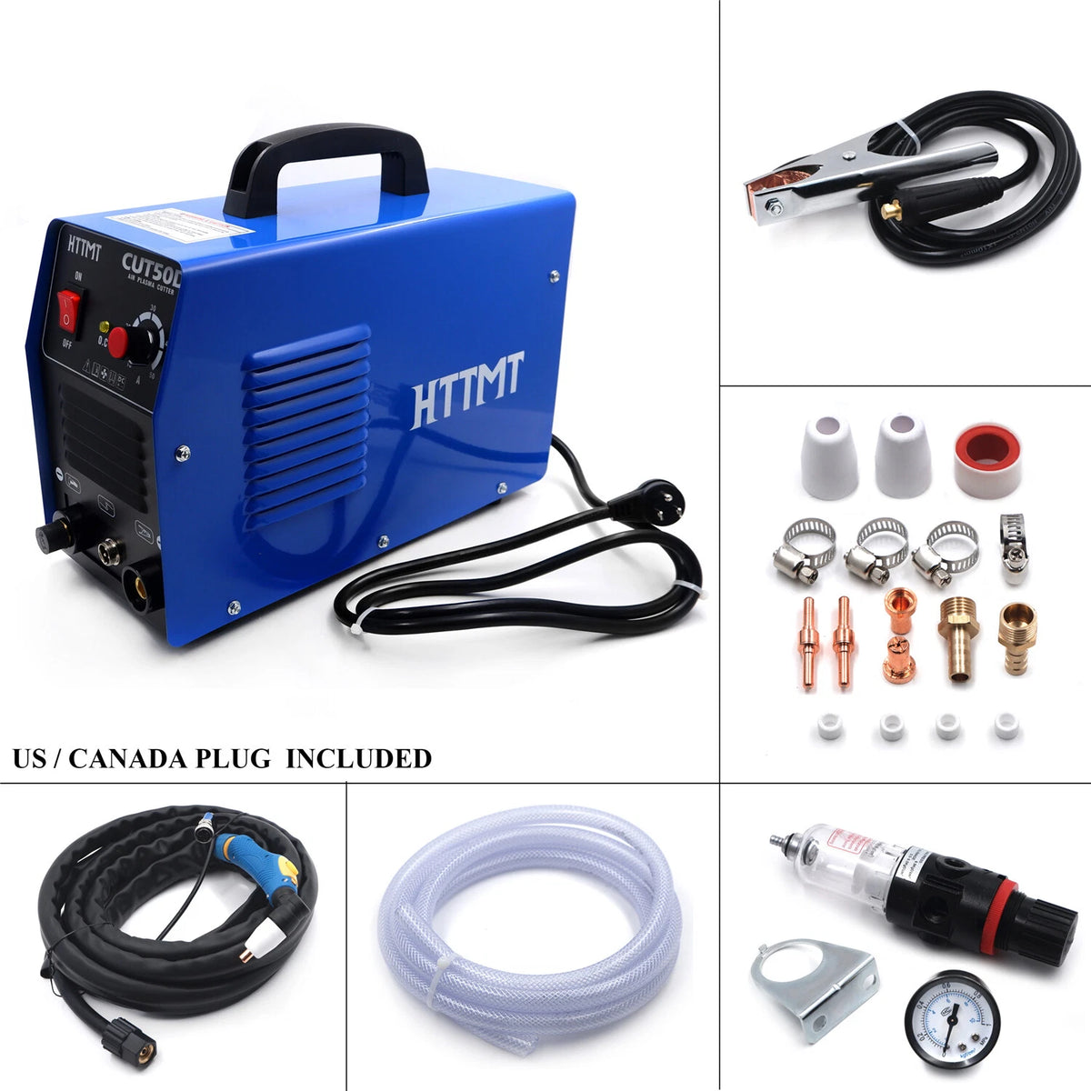 DC Inverter Plasma Cutter CUT-50D for Dual Voltage 110V/220V