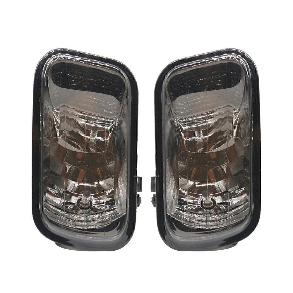 2X Black Front Fog Light Lamps for Dodge Ram 1500 2500 3500 (2009–2012)