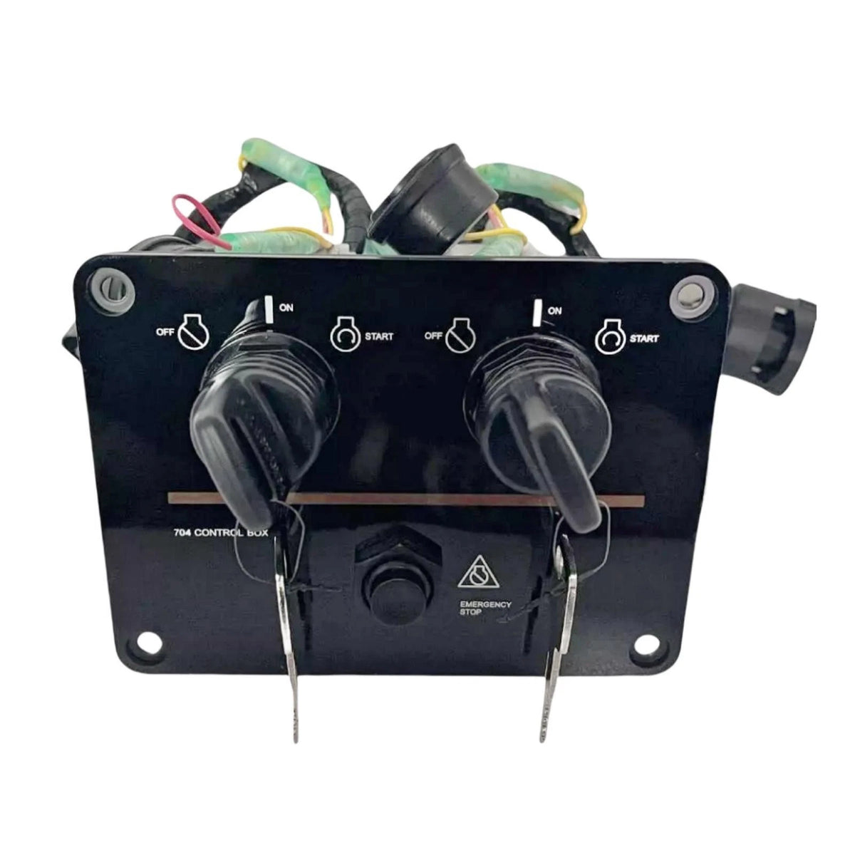 Dual Engine Key Switch Panel Assembly for Yamaha (Repl 6K1-82570-08-00)
