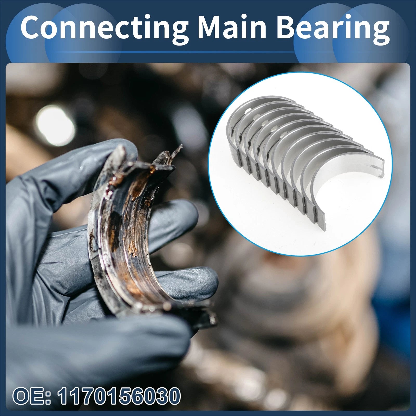 Main Bearing Set Replacement for Toyota Dyna (1984–1988)