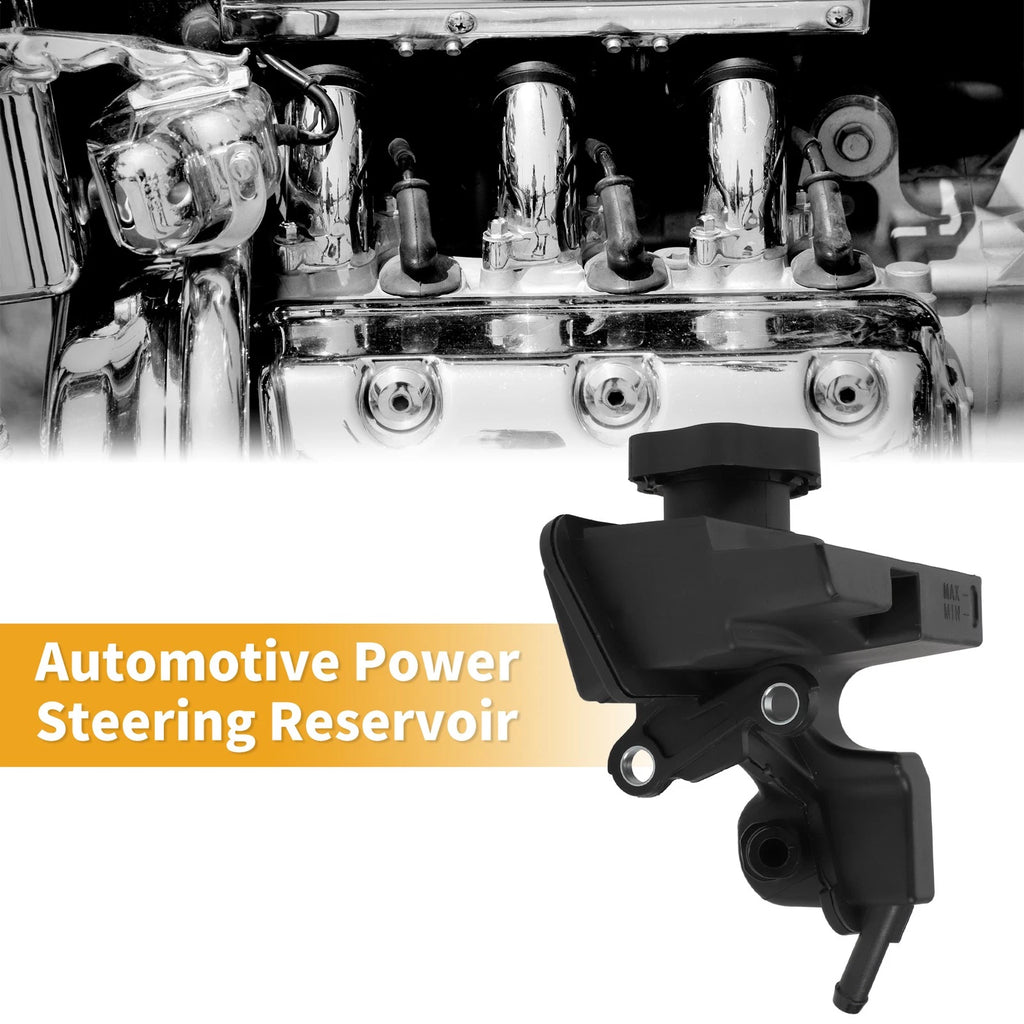 Power Steering Reservoir for Ford Focus (2010–2011) Plastic Black