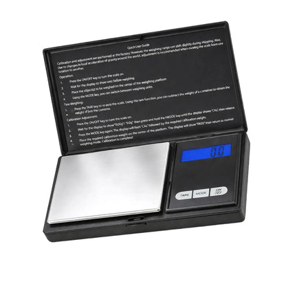 Mini Digital Scale 1000g/0.1g with Tare Function for Kitchen Food Weighing