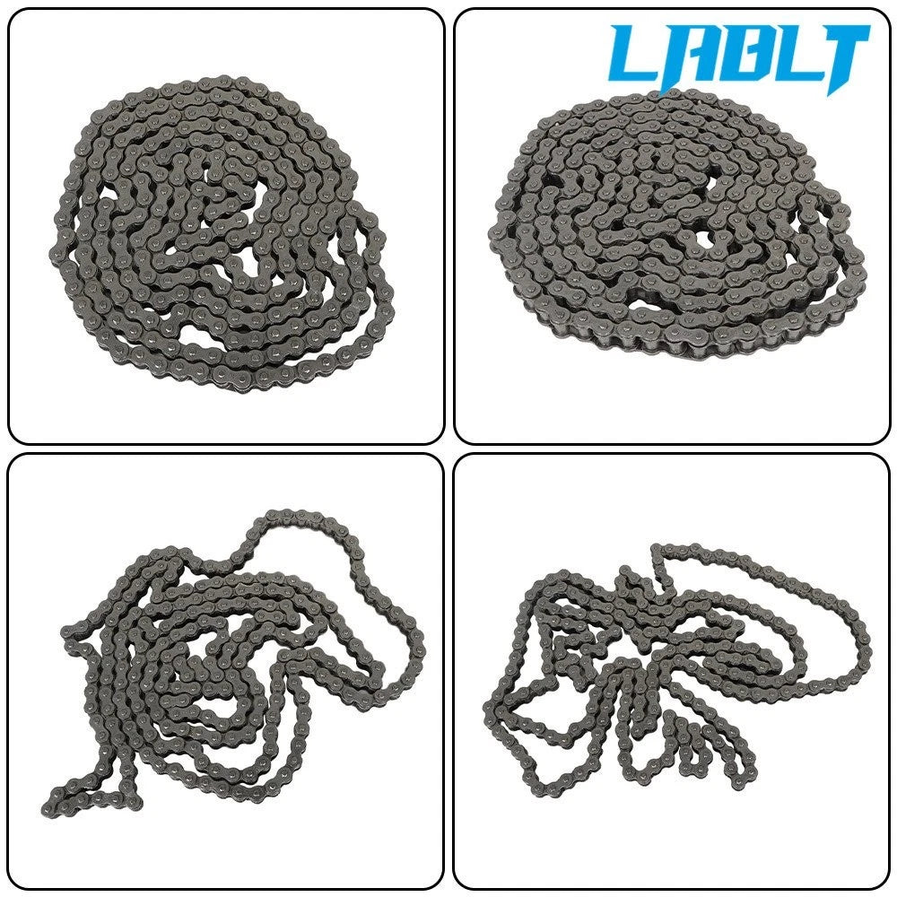 10 pcs Carbon Steel Roller Chain #40 for Universal Applications (10 Feet)