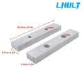 2X Aluminum Machinable Soft Jaws for 6" Vises (LABLT)