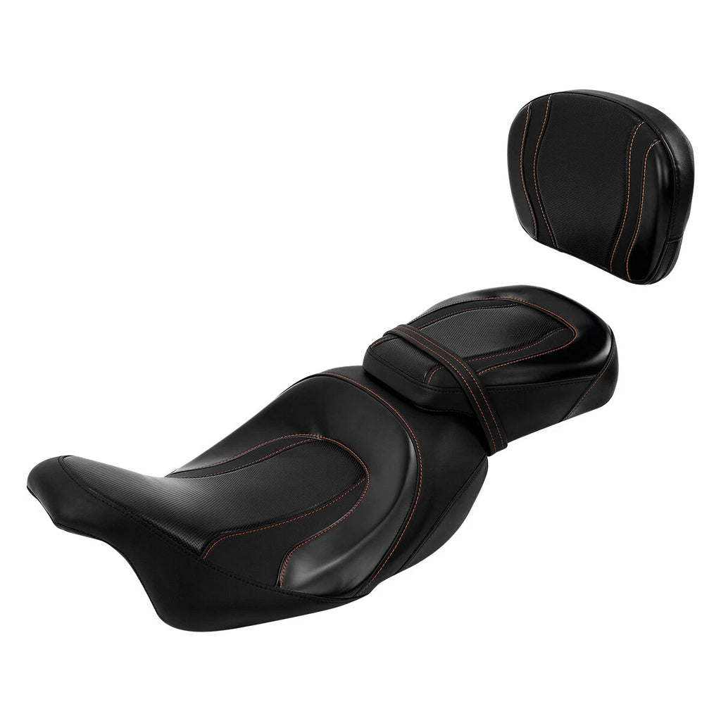 Driver & Passenger Seat Backrest for Harley Road Glide (2009–2023)
