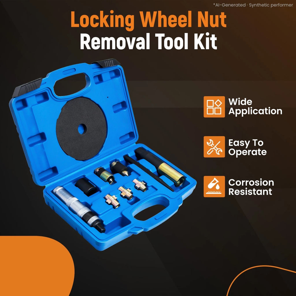 Master Locking Wheel Nut Removal Set for