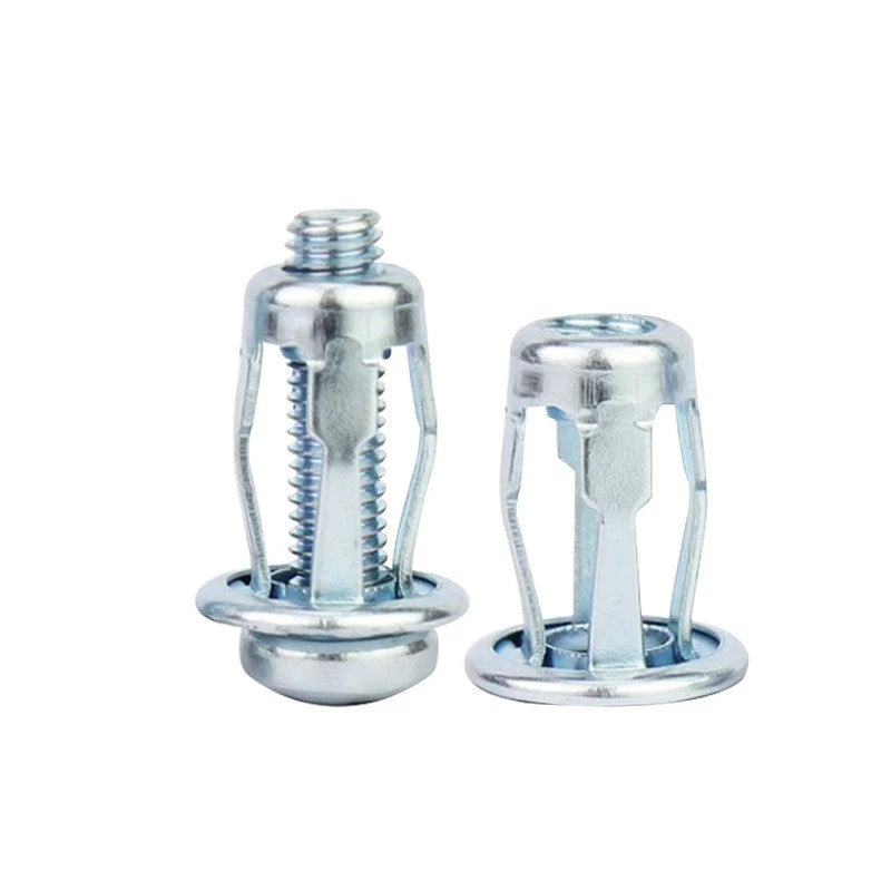 230pcs Zinc Plated Rivet Nuts M5 for Secure Fastening in Aluminum Sheets