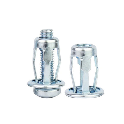 230pcs Zinc Plated Rivet Nuts M5 for Secure Fastening in Aluminum Sheets