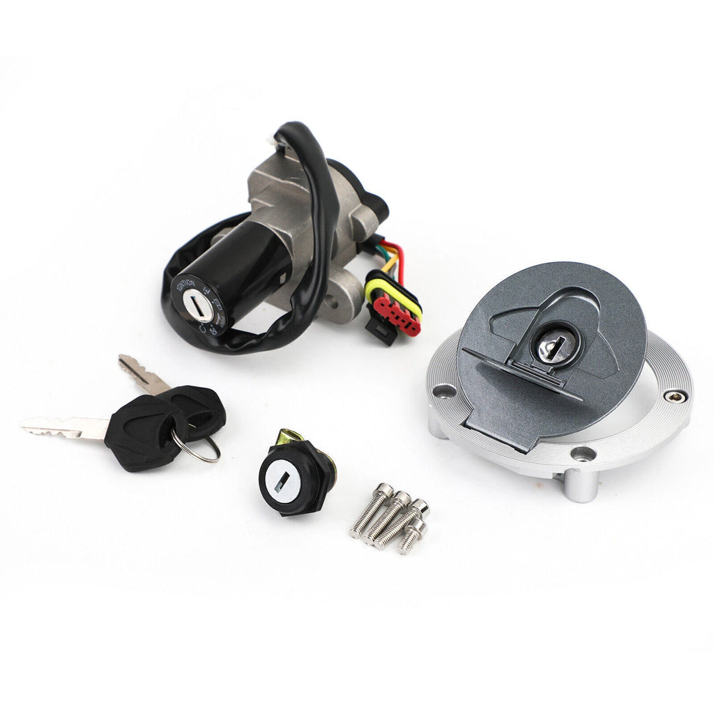 Ignition Switch Gas Cap Seat Lock Set for MV Agusta Brutale 910 989 (2004–2010)