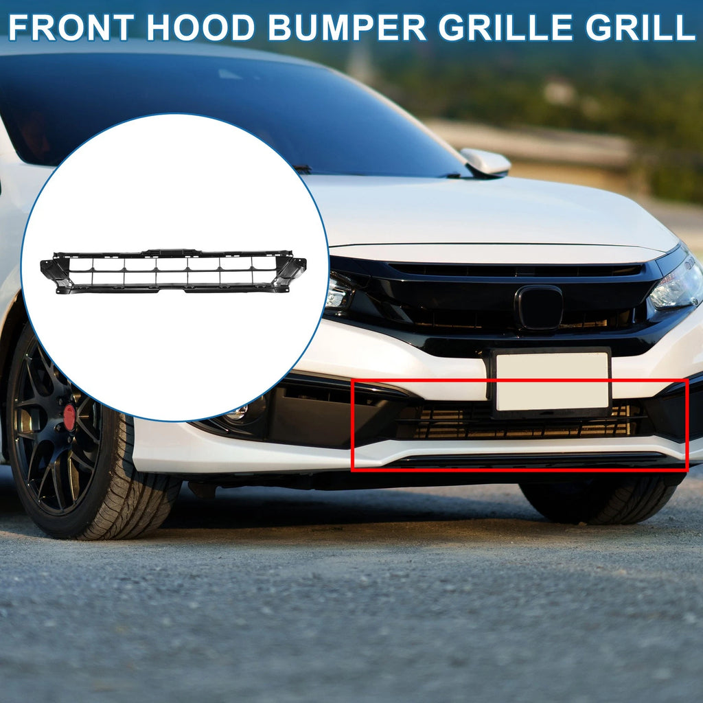 Front Hood Bumper Grille Grill for Honda Civic (2019–2019)