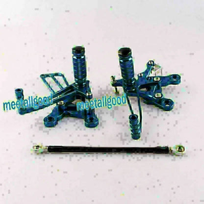 Adjustable Rear Set Foot Pegs for Honda CBR900 (1993–1999) Blue