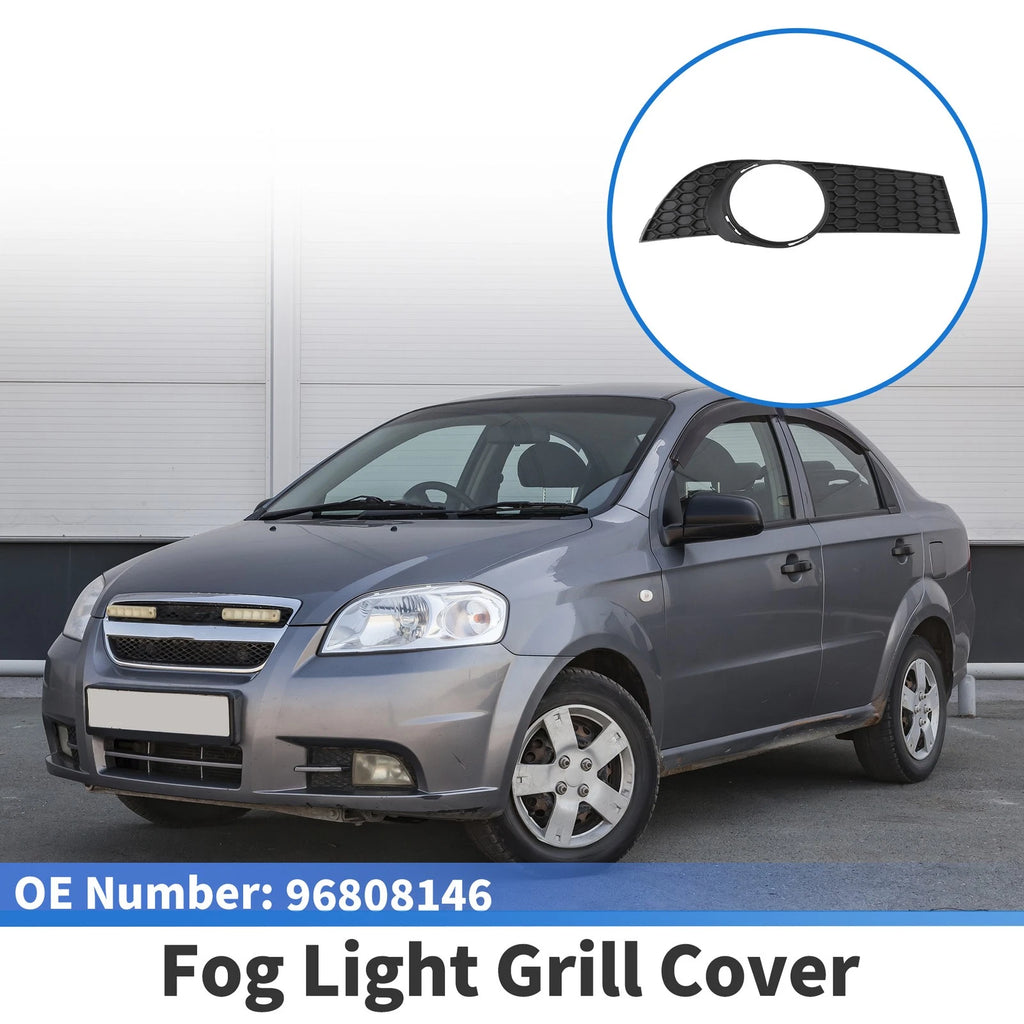 Front Right Fog Light Grill Replacement for Chevrolet Aveo (2009–2011)