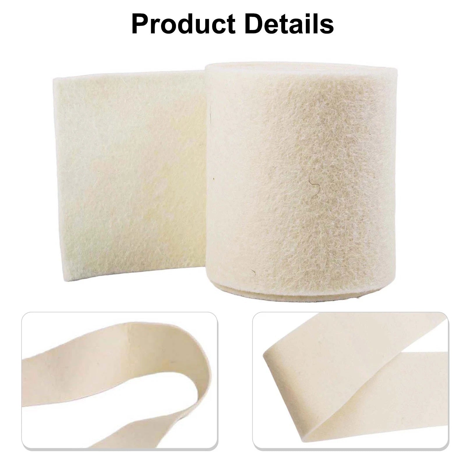 Woolen Damper Felt for Upright/Grand Pianos (No specific years)