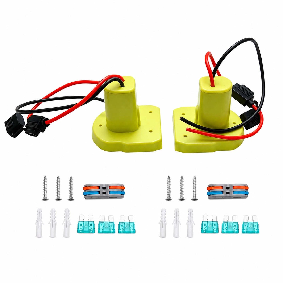 Ryobi 18V Battery Adapter Conversion Kit for Portable Fan (DIY 12V)