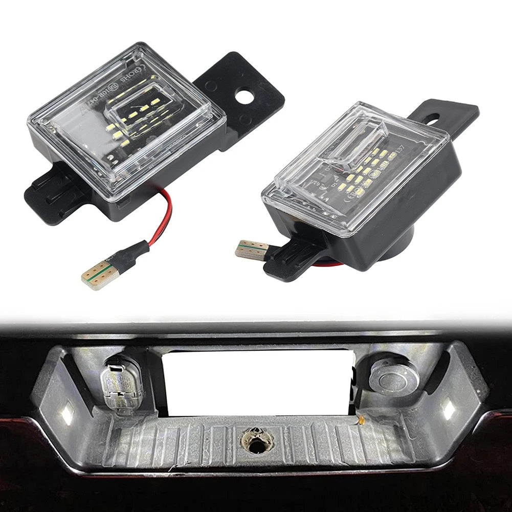 Rear Number License Plate Light Lamp For Chevy Silverado For GMC 2014-2025
