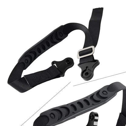 Universal Adjustable Fork Rear Seat Rescue Strap Sling Pull Belt