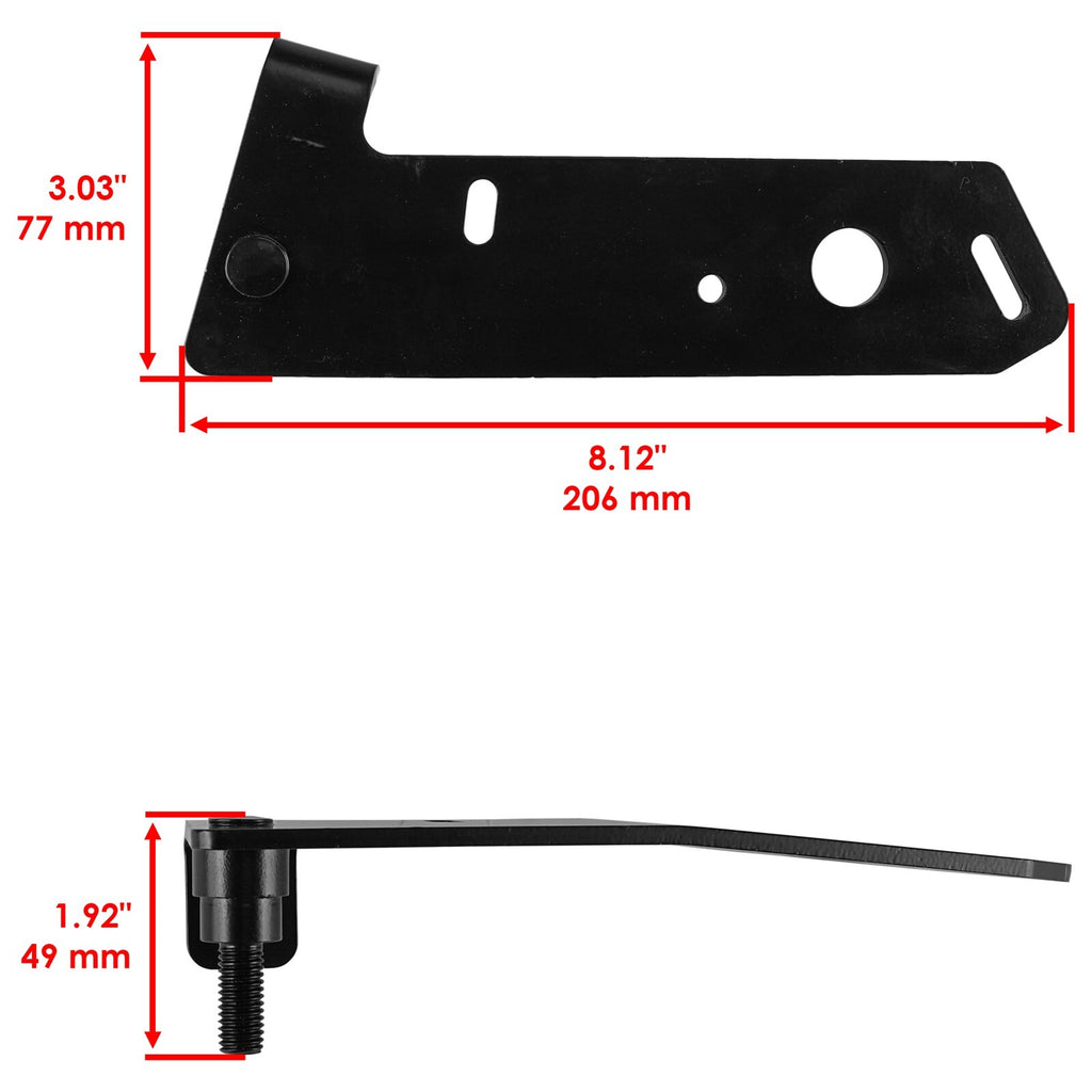 Adjustable Deck Brake Actuator Arm and Pulley for John Deere 115 (2000–2000)