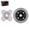 Rear Brake Drum & Wheel Hub for Yamaha Big Bear 350 Kodiak 400 (1993–1999)