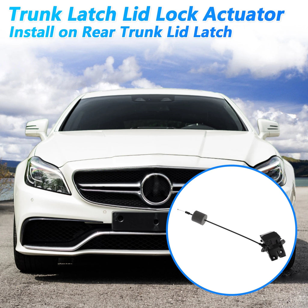 Rear Trunk Latch Lock Actuator Replacement for Mercedes-Benz CLS63 (2012–2014)