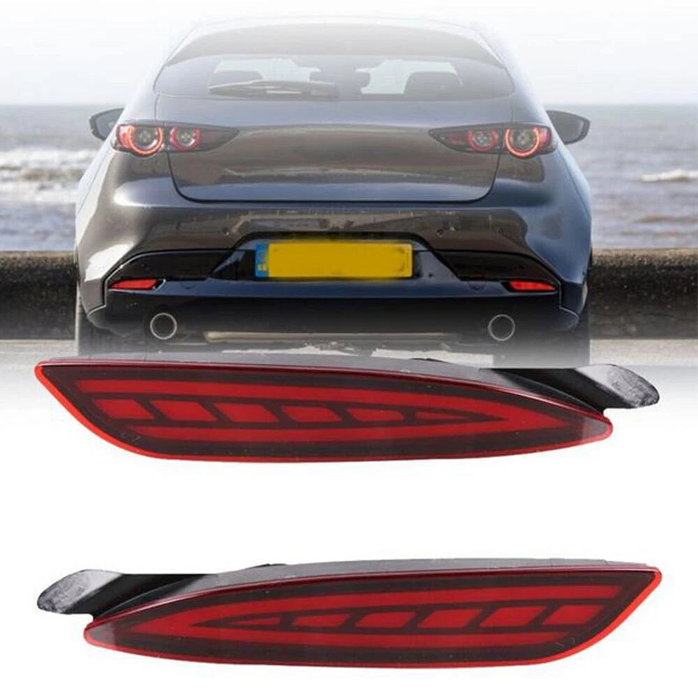 Rear Bumper Reflector Light for Mazda 3 Hatchback (2019–2022)