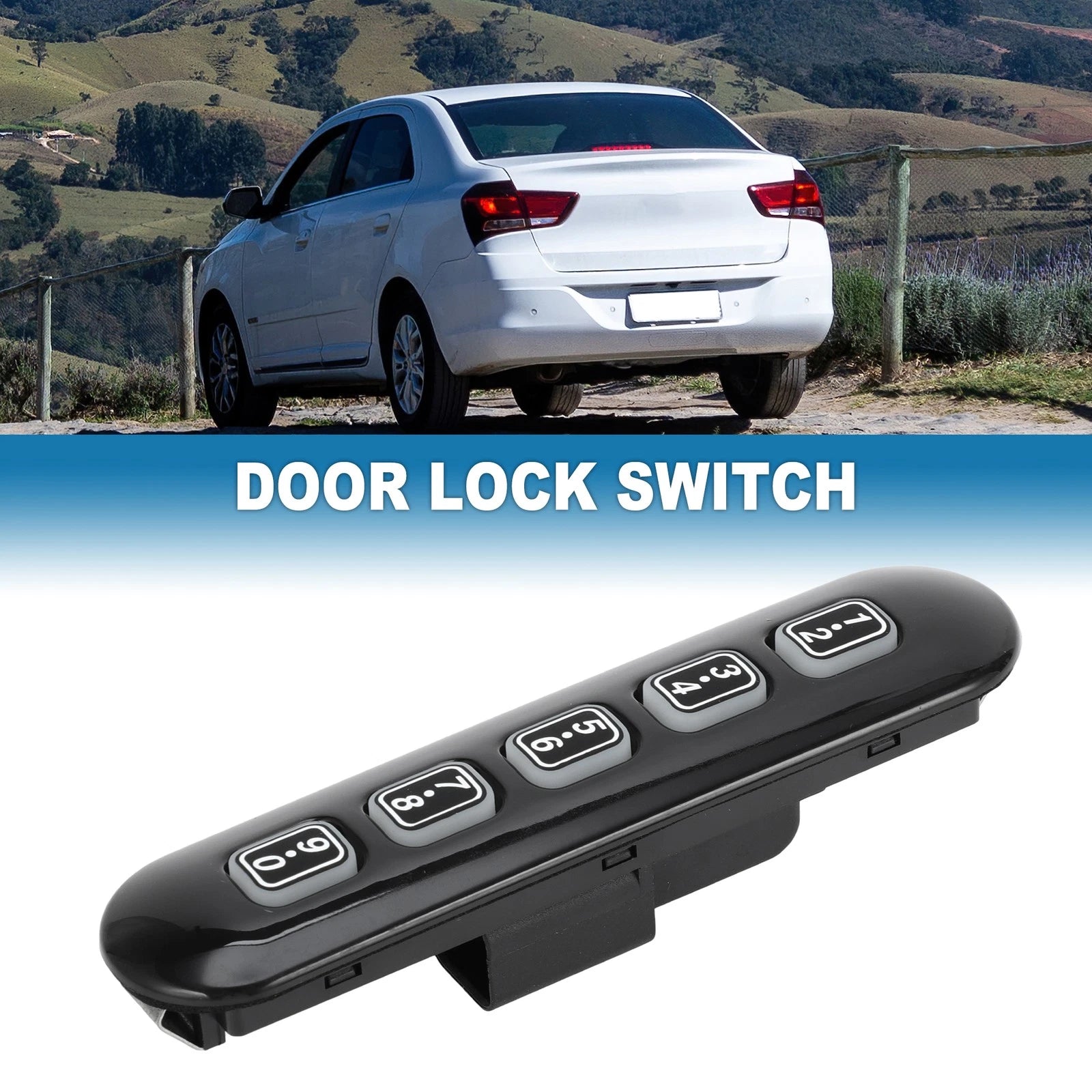 Car Door Lock Switch Front Left Replacement for Ford Explorer (2002–2010)