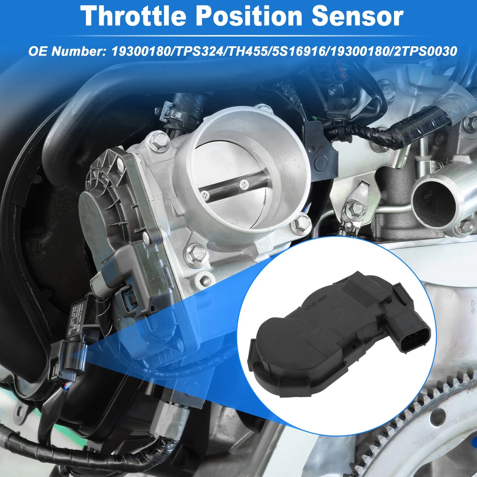 Throttle Position Sensor Replacement for Chevrolet Equinox Malibu (2008–2017)