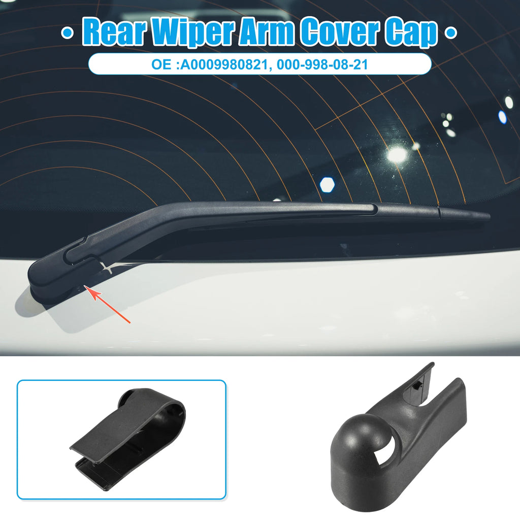 Rear Windshield Wiper Arm Nut Cover Cap for Mercedes A Class W169 (2004–2012)
