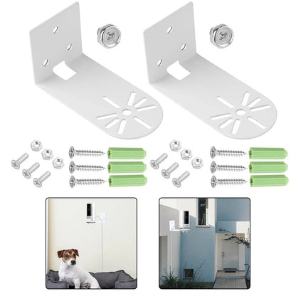 2X Cable Routing Holes Wall Mounts for Security Needs