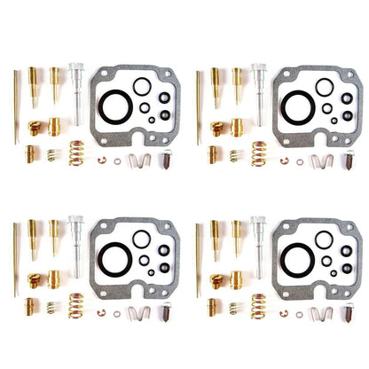 4X Carburetor Repair Kit for Yamaha YFB250 Timberwolf 250 (1992–1998)