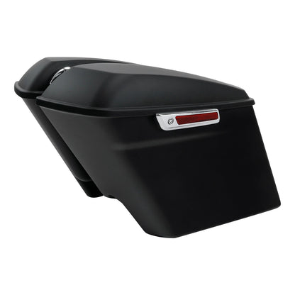 5" Stretched Hard Saddlebags for Harley Touring Road King Glide (2014–Up)