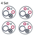 4X Carburetor Bowl Gasket Kit for Honda GX340 GX390 (16010-ZE2-812)