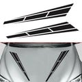 Vinyl Racing Stripes Graphics Sticker for Universal Fit (Waterproof, Temp Resistant)