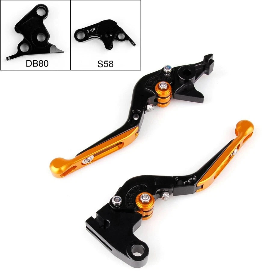 Adjustable Folding Extendable Brake Clutch Levers for Aprilia Tuono V4R (2011–2014)