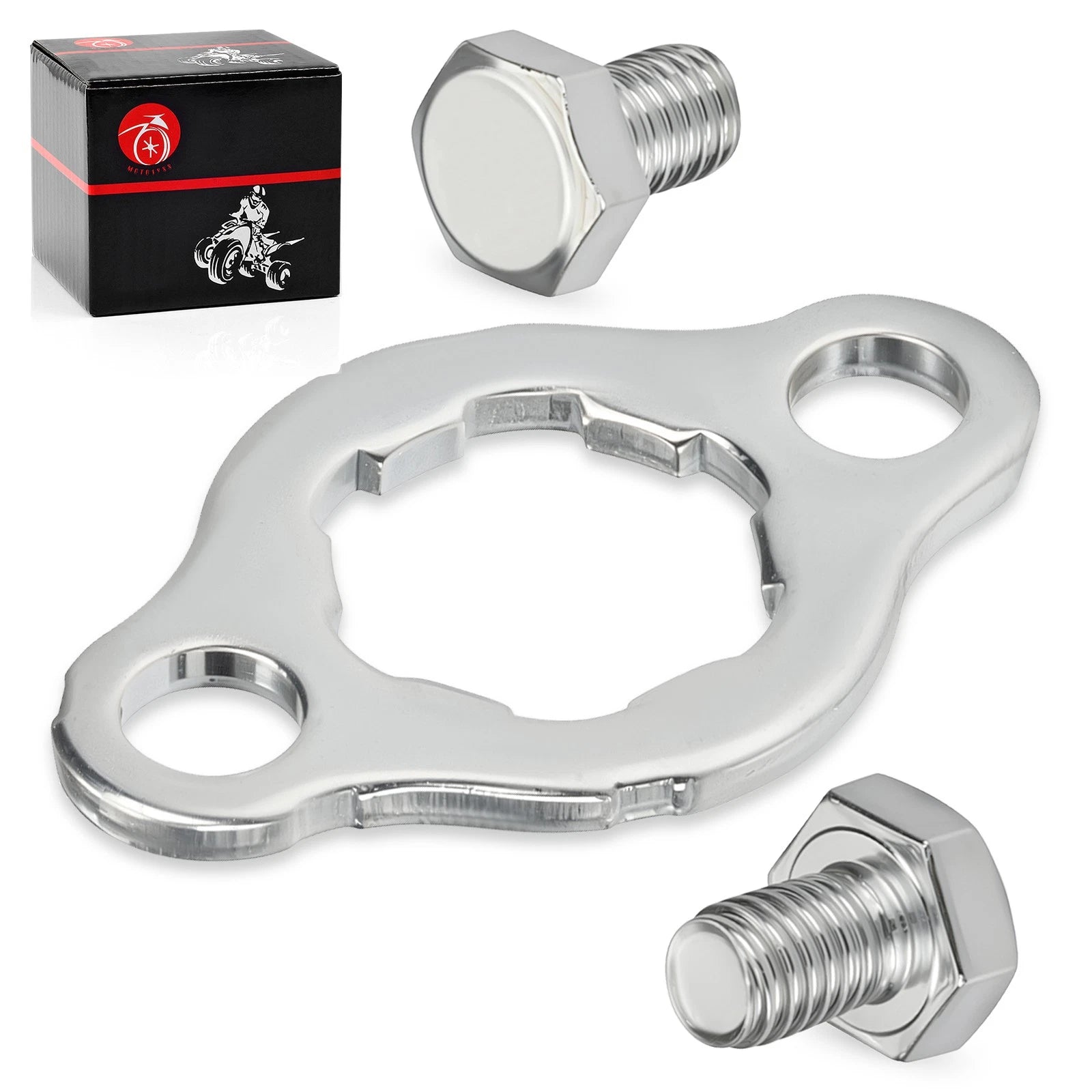 Front Sprocket Retainer Plate & Bolt for Honda XL80S (1980–1985)