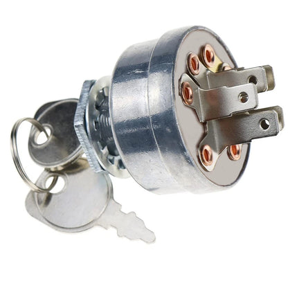 Ignition Starter Switch for Toro Lawn Mower Tractor (33-389, 48-099-01, 103990)