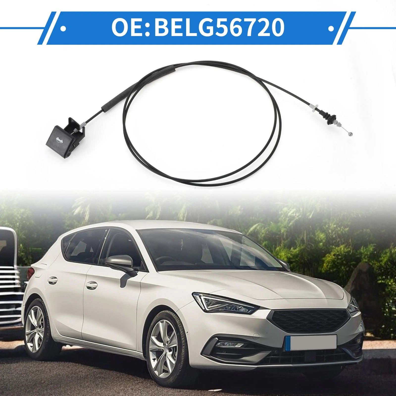 Hood Release Cable Replacement for Mazda 3 (2019–2022)