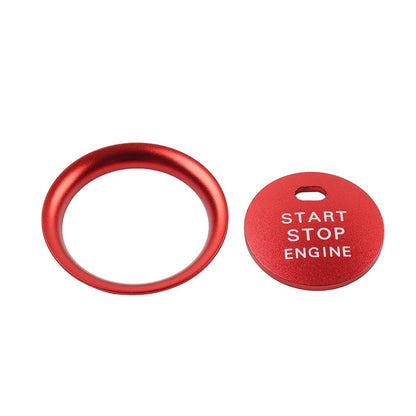 Red Engine Start Push Button Cover Ring Trim For Mazda 3 Axela 6 Atenza