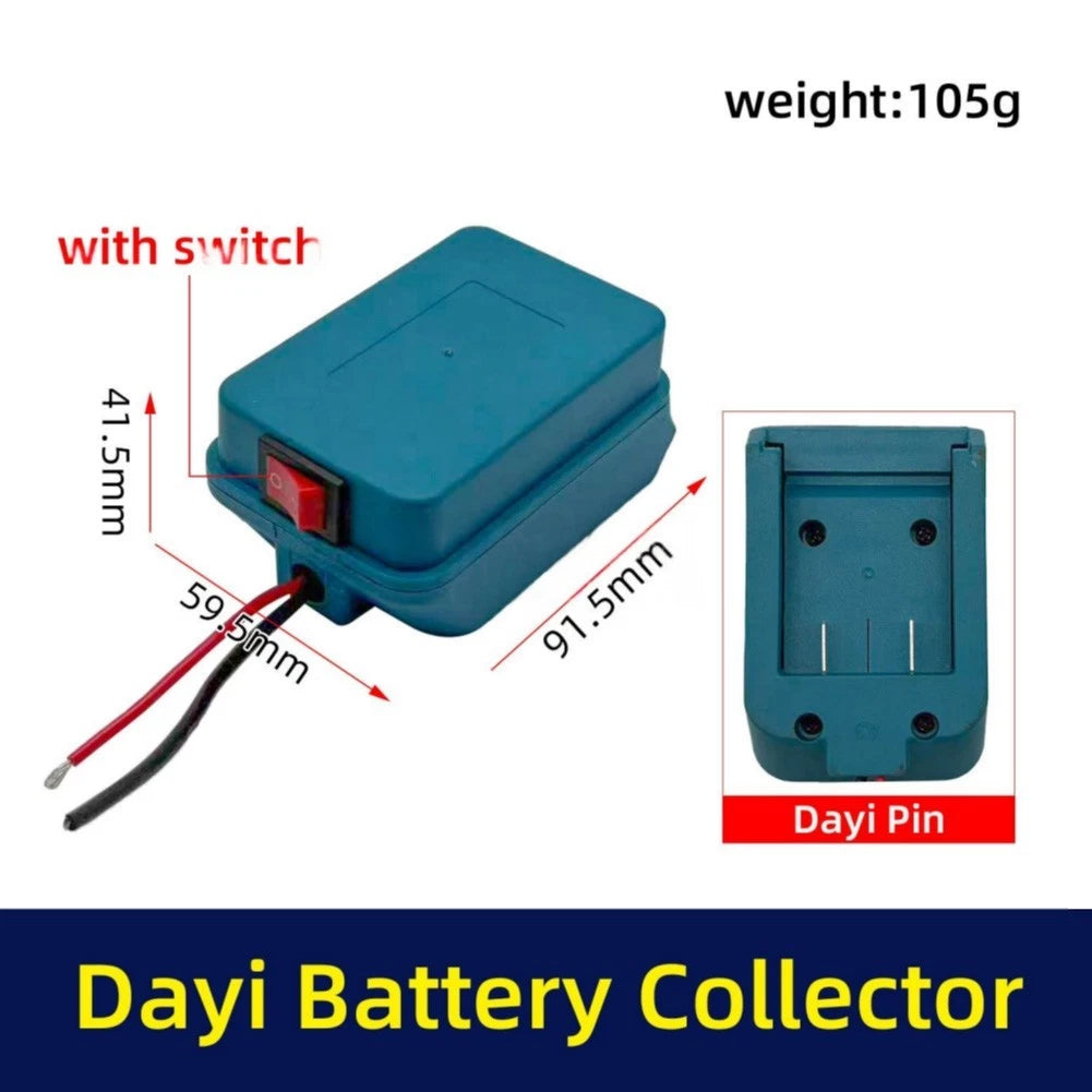 12V Power Connector with Switch for Daiyi A3 (Compatible with DIY Tools)