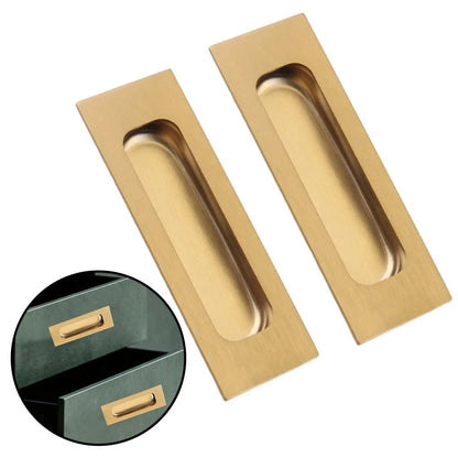 Cabinet Handles for Concealed Furniture - Easy Installation, Rust Resistant