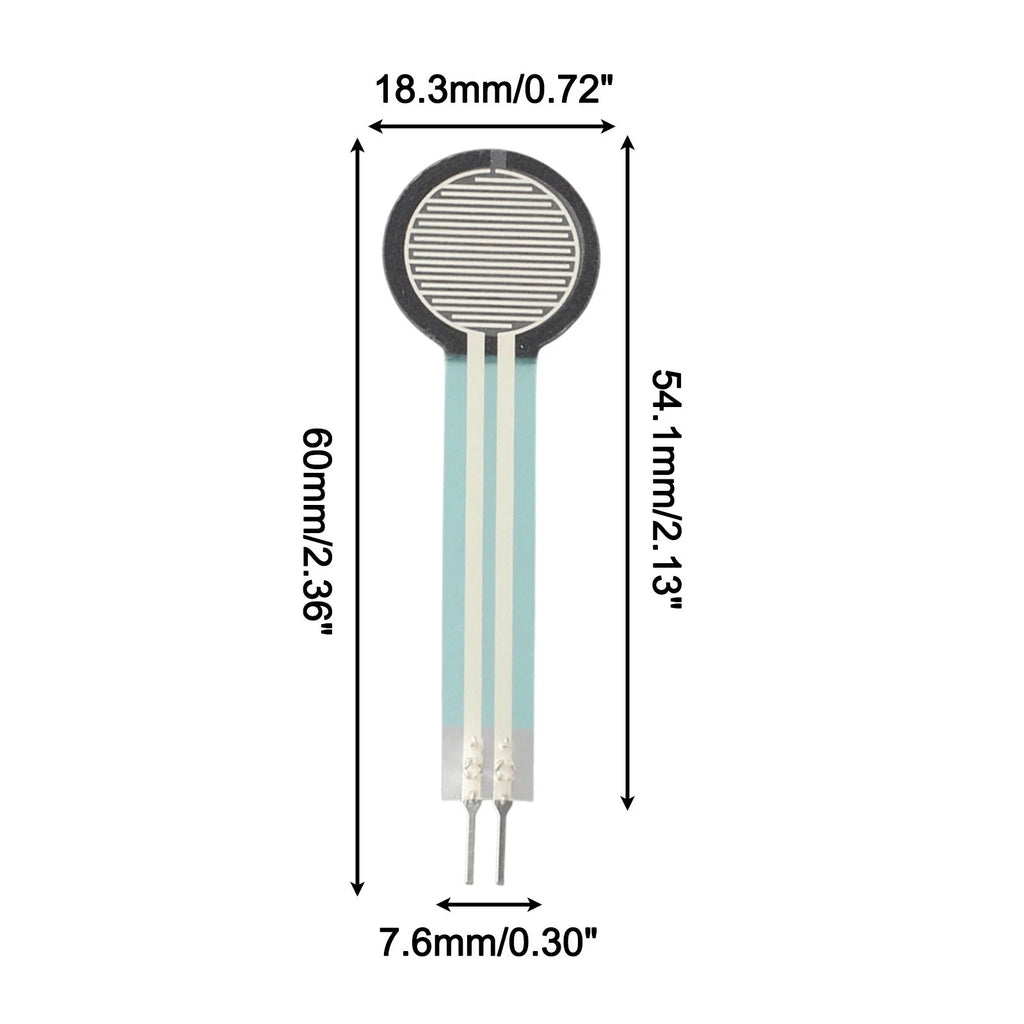 Set of 2 Sensitive Thin Film Resistors for Stress Testing Applications