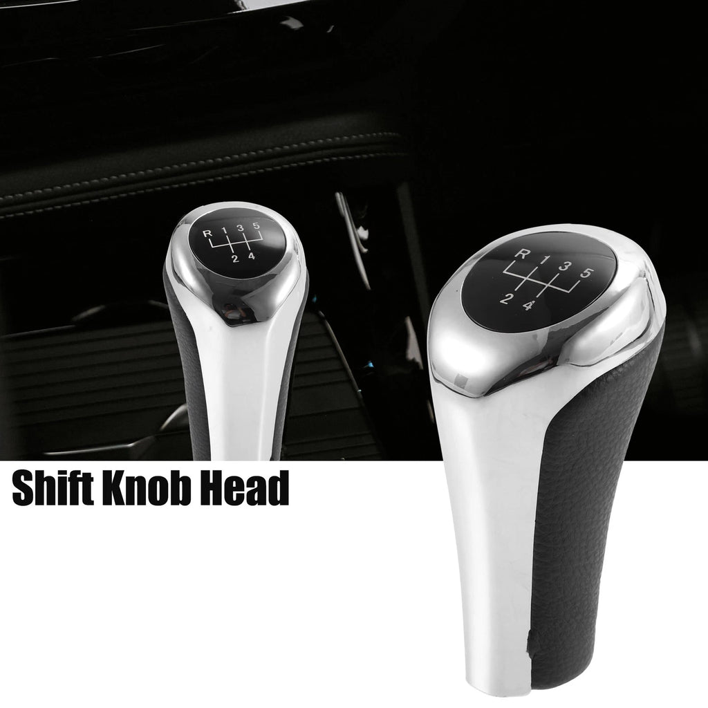 Manual Shift Knob Head Replacement Faux Leather for BMW X1 E84 (2009–2015)