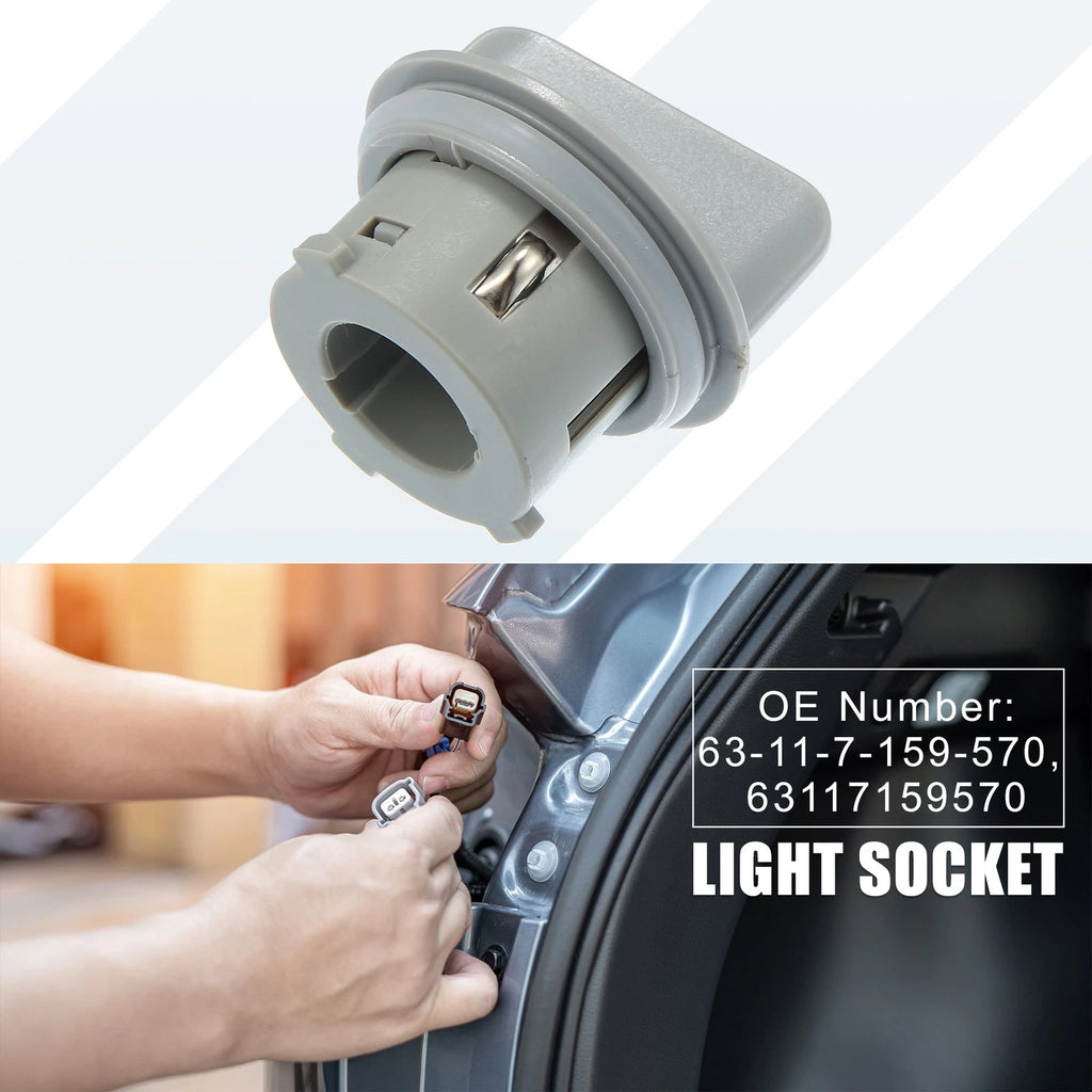 Turn Signal Light Bulb Socket Replacement for BMW 325i 328i 330i E90 (2006–2013)