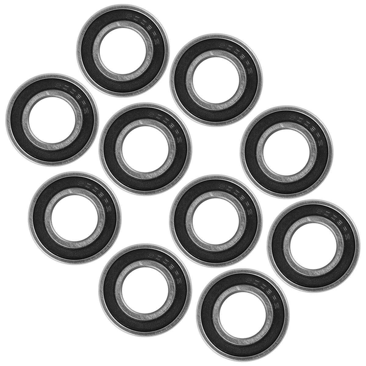 Deep Groove Ball Bearings Rubber Seal 2RS for Caltric 17x35x10 (1970–1990)