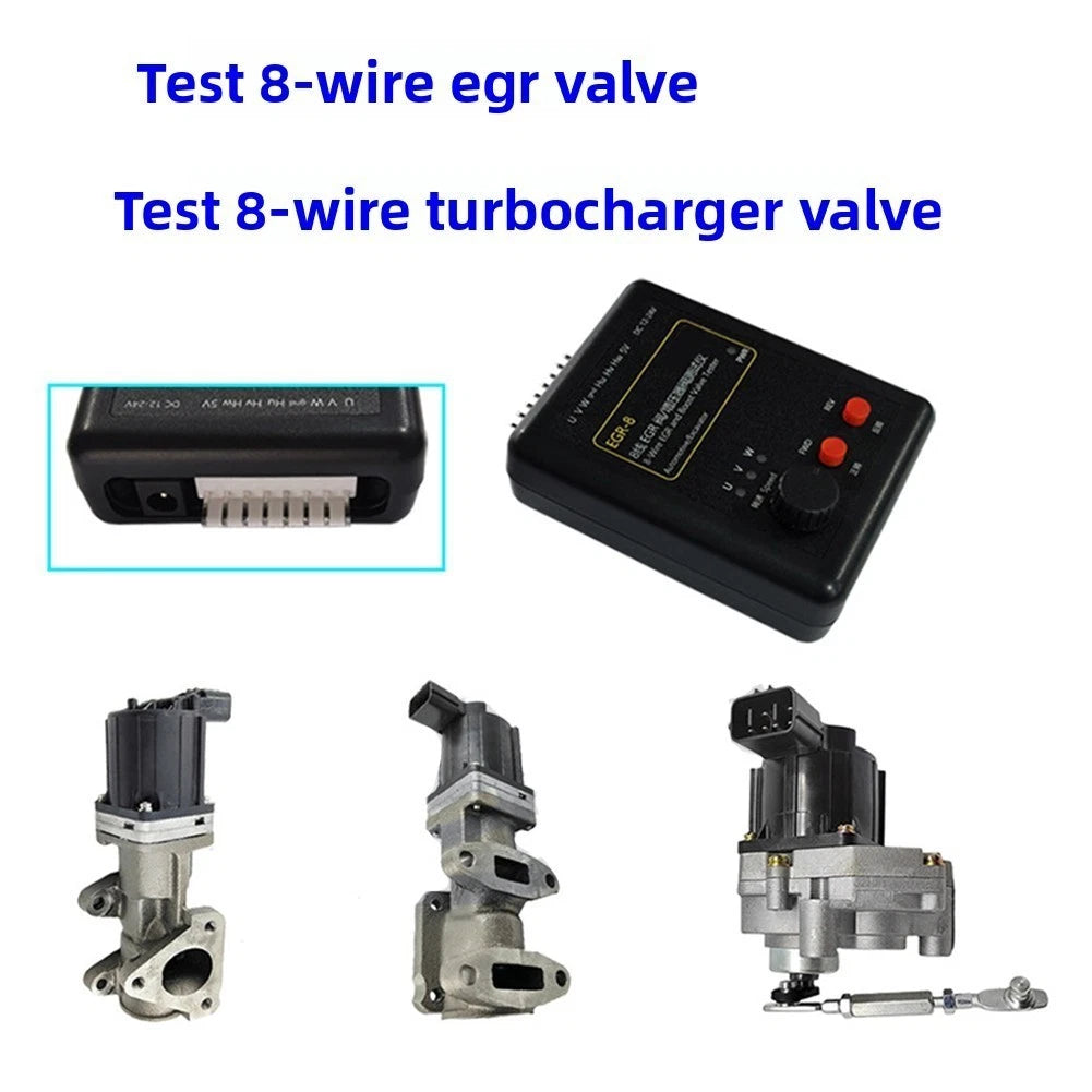Electronic 8-Line Valve Test Tool for Turbo Actuator Function Check