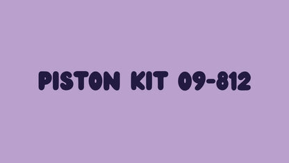 Piston Kit for Yamaha GP292/SM292F (09-812-01, 823-11635-01, 0.25)