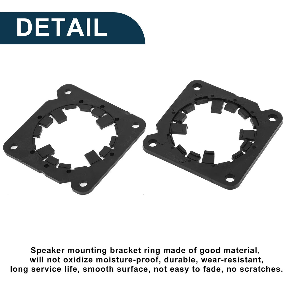 2X Speaker Spacer Ring Adapter for Nissan (ABS)