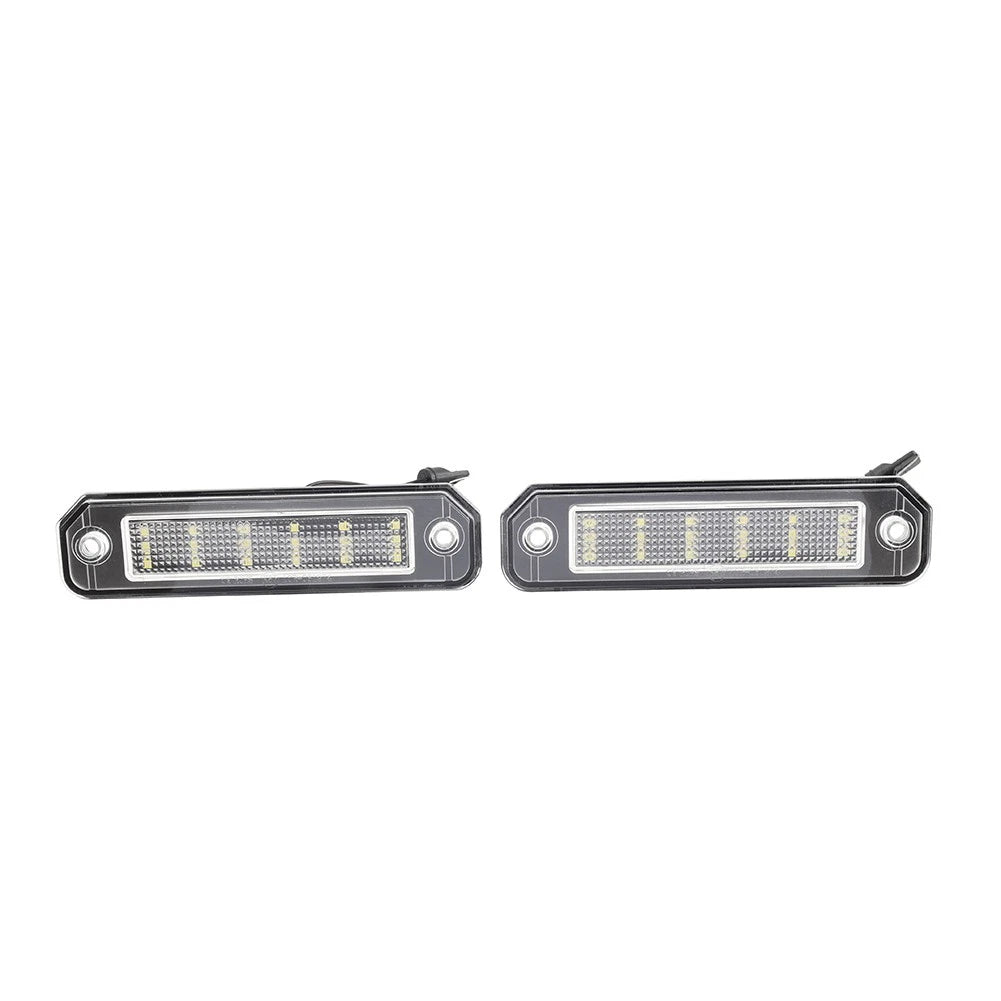 1 Pair Rear License Plate Light for Honda Civic Coupe Hatchback (1992–1995)